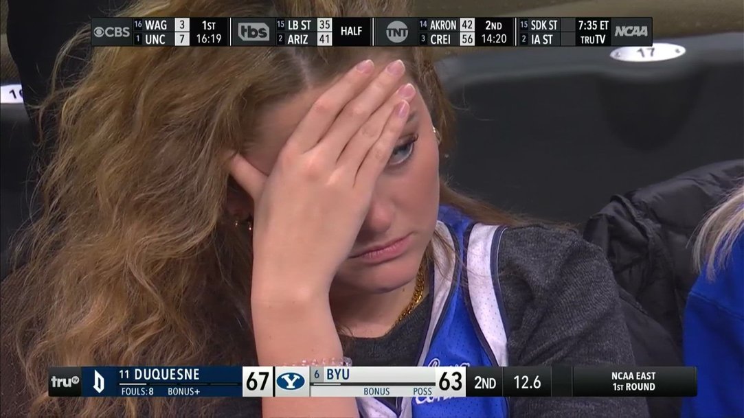 Sad BYU Fan