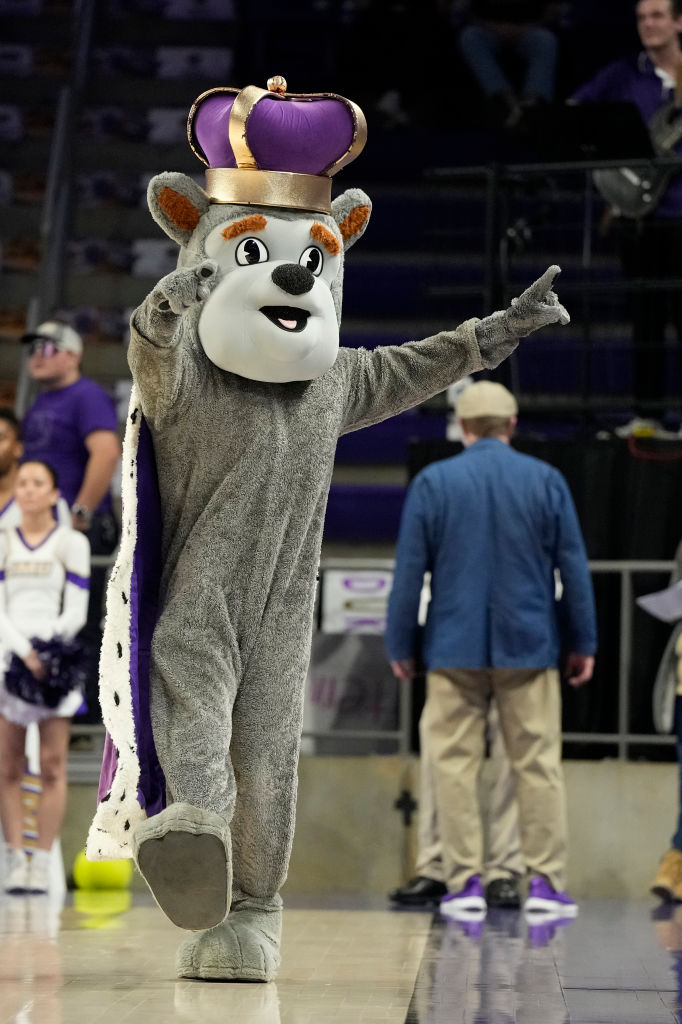 James Madison Mascot Naked