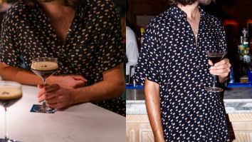 This Kenny Flowers’ ‘Buzz Around Town’ Shirt Pairs Perfectly With An Espresso Martini
