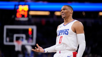 Russell Westbrook Gets In Heated Altercation With (Yet Another) Fan Who Was Heckling Him