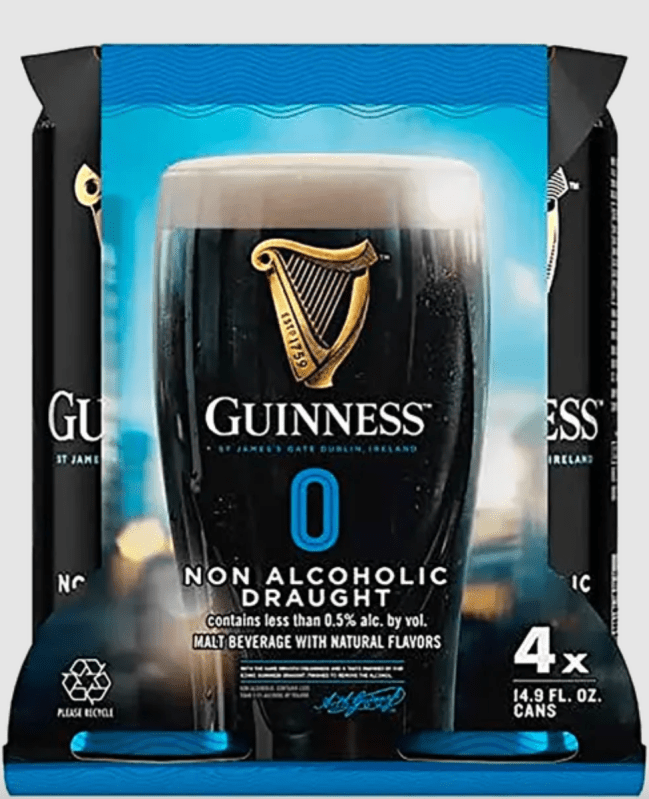 Guinness N/A available at Total Wine for St. Patrick's Day