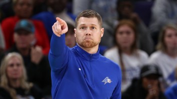 UNC-Asheville Player Ejected From Big South Championship Game For Ridiculous Shove