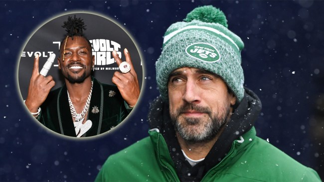 antonio brown aaron rodgers