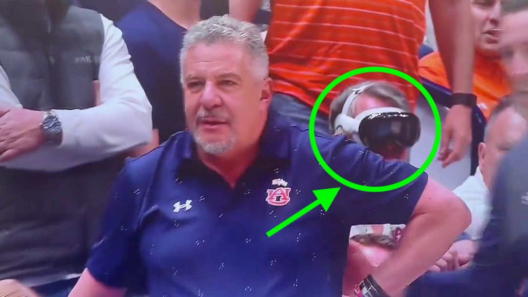 Auburn Apple Vision Pro