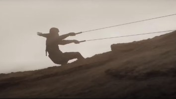 ‘Dune 2’ Memes Take Over The Internet And Real Life, Dude In Costume Pulls Up To Theater Riding A Homemade Sandworm