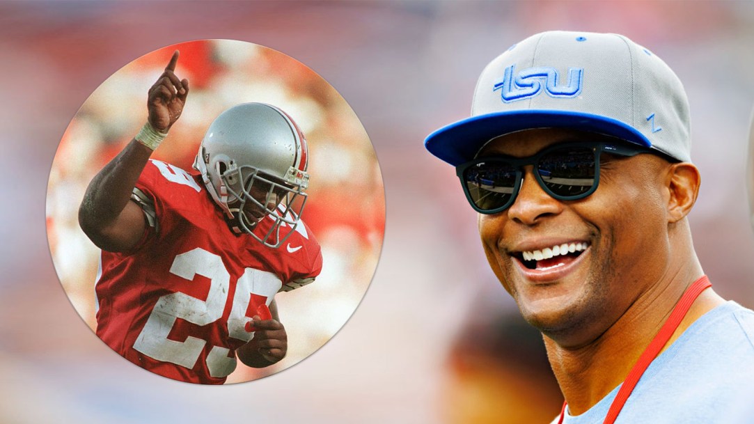 Eddie George Ohio State Pepe Pearson