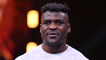 Francis Ngannou Awkwardly Shoots His Shot At Reporter During Interview