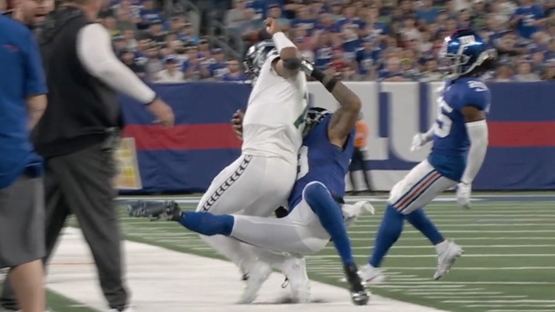 Hip-Drop Tackle Example NFL Ban