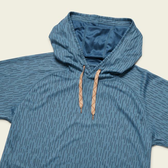 Howler Bros Loggerhead hoodie in Pacific Blue