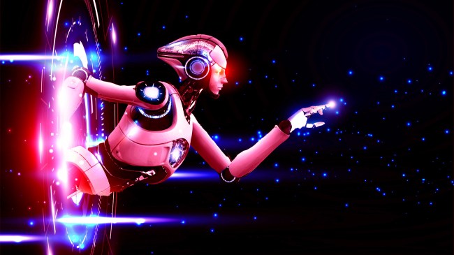 humanoid robot portal