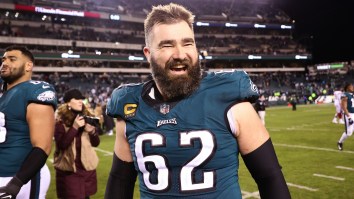 Eagles Fans Brought Jason Kelce A Miller Lite Keg As A Retirement Gift