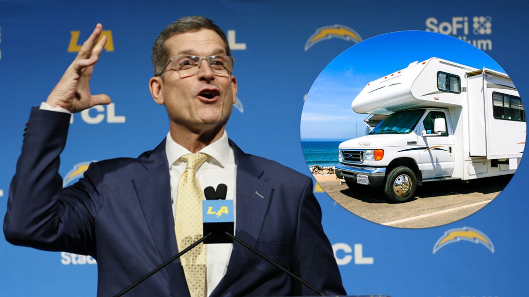Jim Harbaugh RV