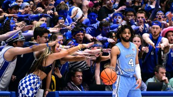 Jon Scheyer Apologizes To Senior Duke Students As Other Fans Throw Drinks At North Carolina Players