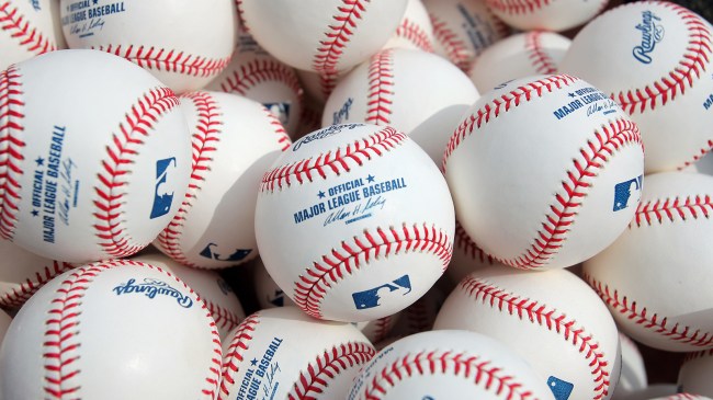MLB baseballs