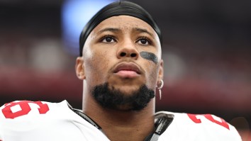 Saquon Barkley’s Daughter Roasted The Giants After Learning Her Dad Signed With The Eagles