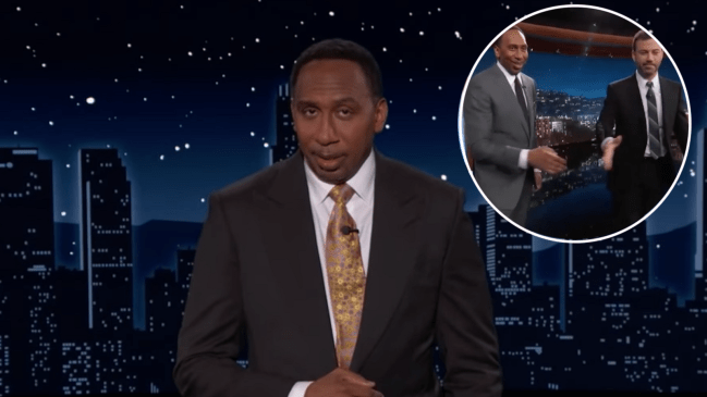 stephen a smith on jimmy kimmel live