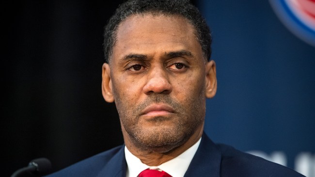 Detroit Pistons GM Troy Weaver