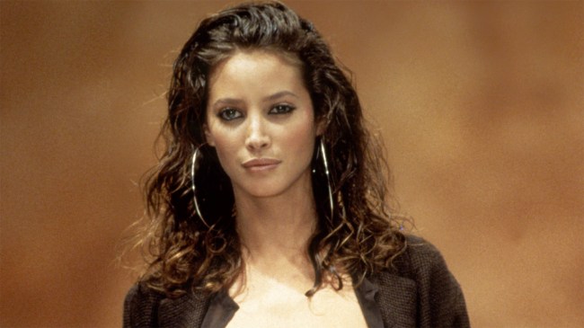 Christy Turlington at Spring show in Milan