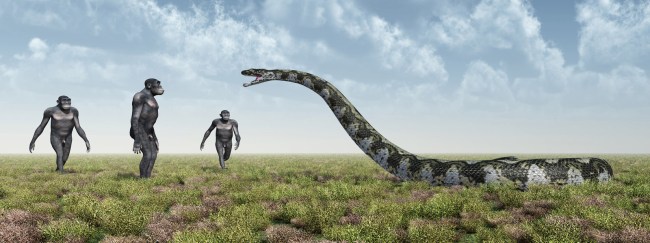 Homo Habilis and Titanoboa