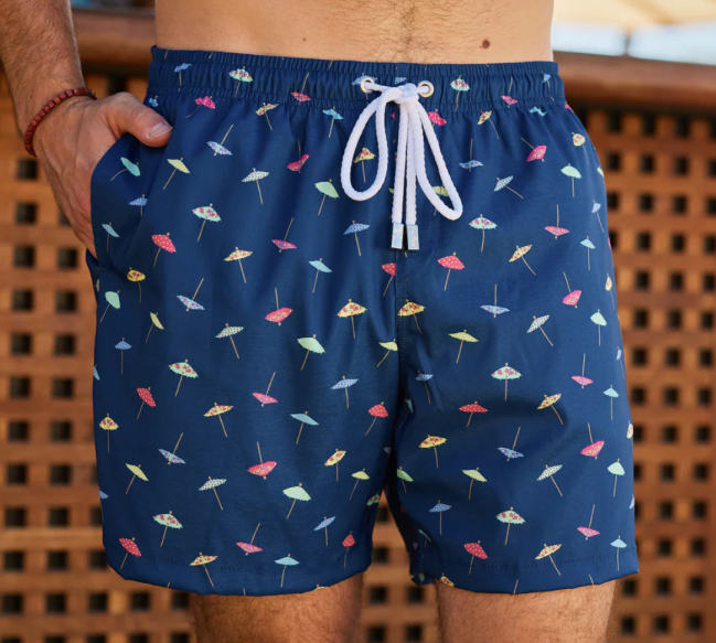 Kenny Flowers - The Swim Up Bar Swim Trunks