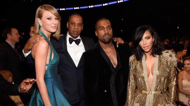 Kim Kardashian and Taylor swift