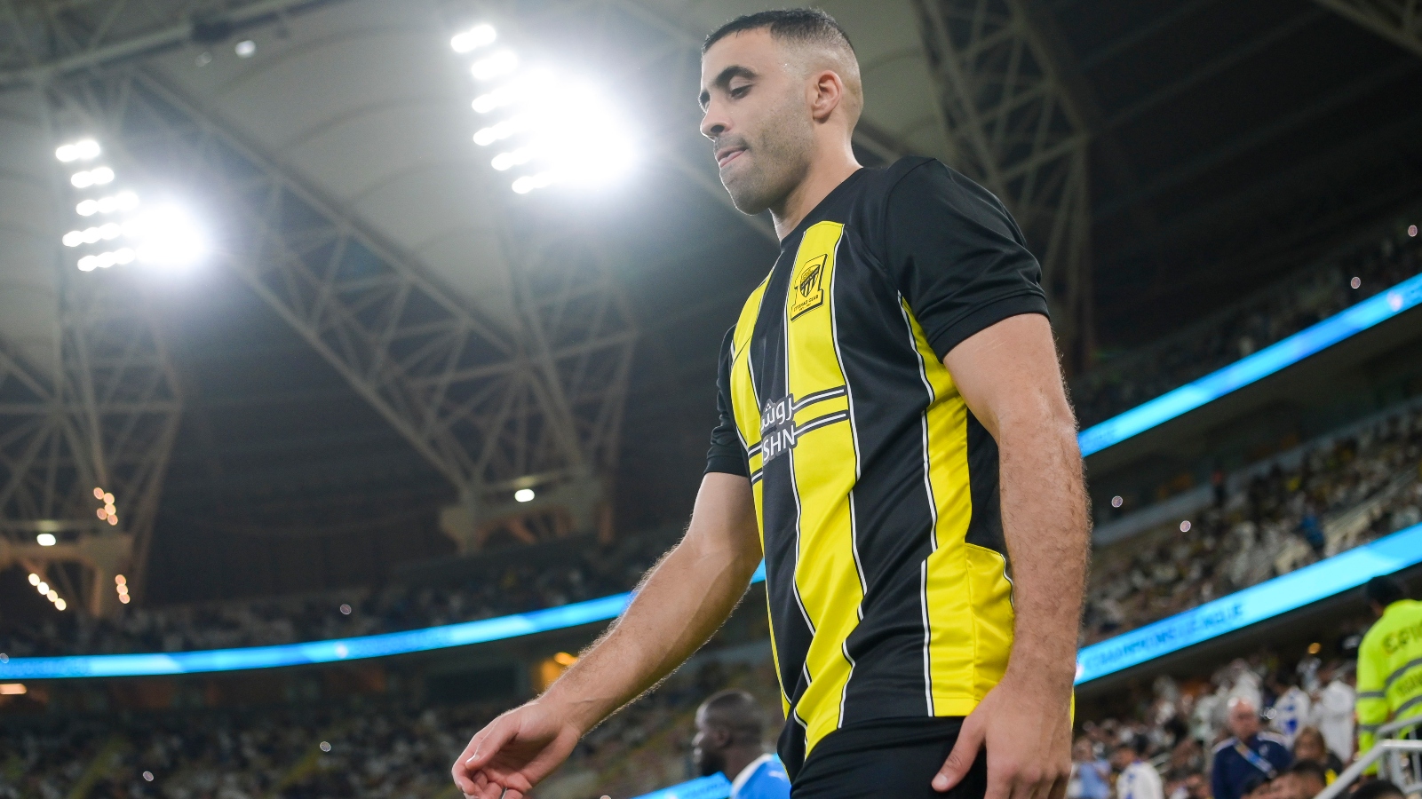 Abderrazak Hamdallah Al Ittihad Striker in Saudi Arabia soccer league