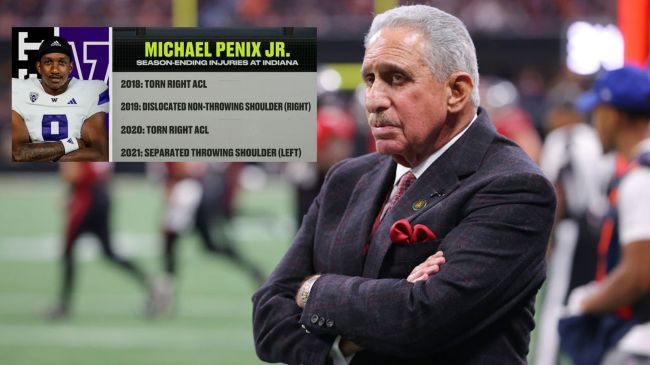 arthur blank michael penix