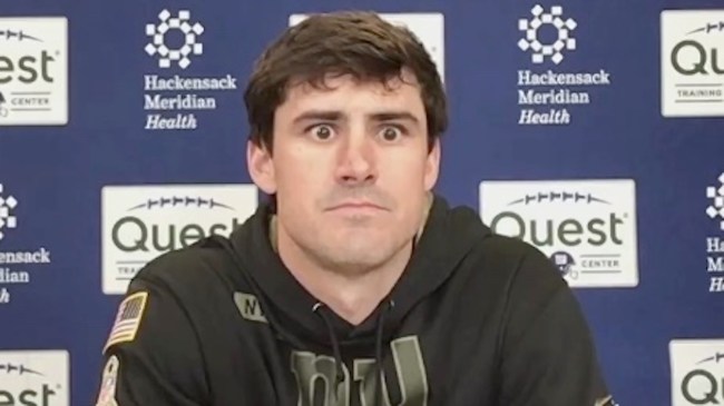daniel jones wide eyes adam gase press conference
