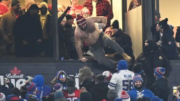 Jason Kelce Helps Rey Mysterio To Victory With Cameo Appearance At WrestleMania 40