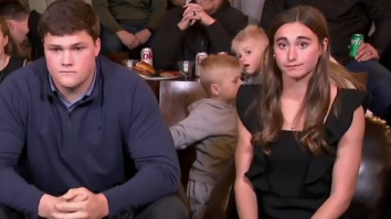 Joe Alt’s Girlfriend Goes Viral At NFL Draft With Extremely Awkward Reaction