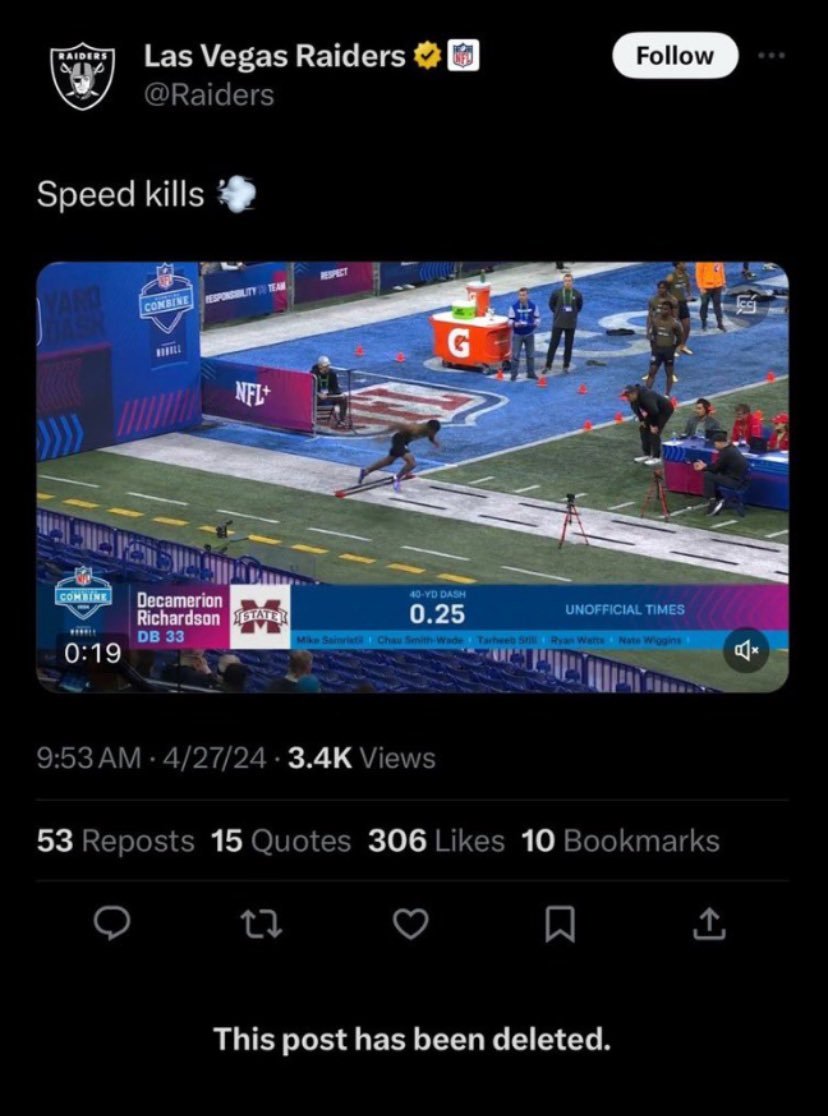 Las Vegas Raiders Speed Kills
