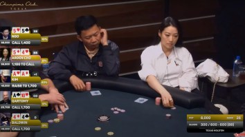 This Might Be The Most Insane 4-Way All-In Hand In Poker History (Video)