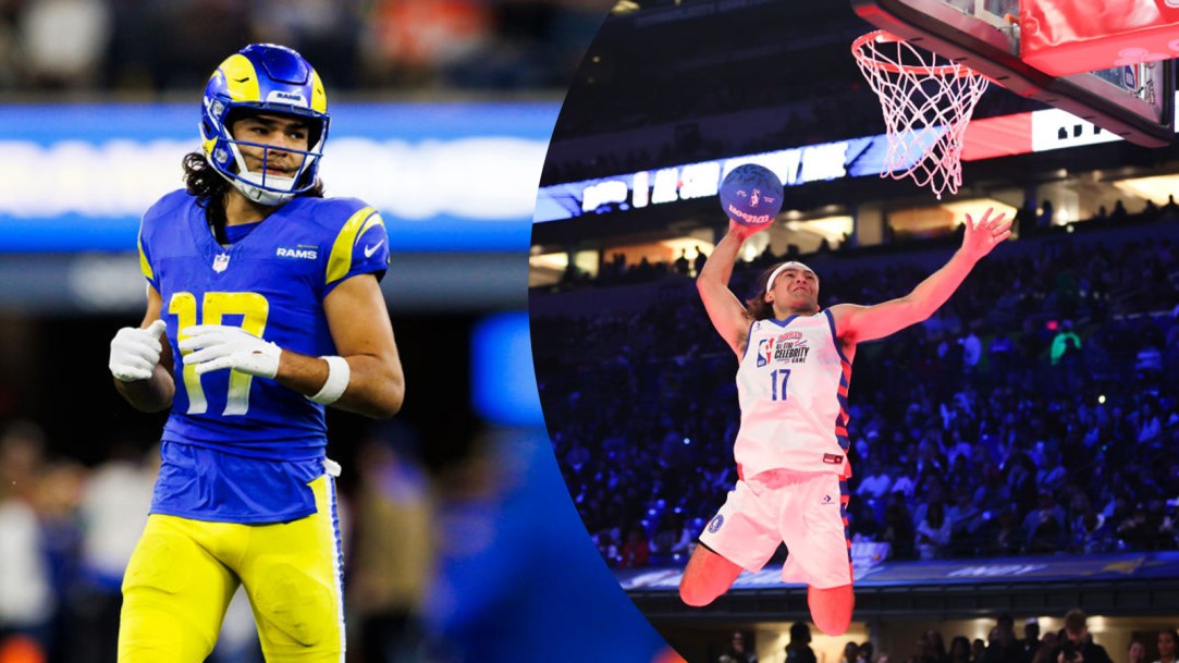 Puka Nacua Basketball