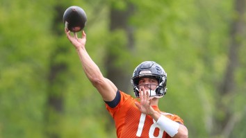 Chicago Bears Vets Trying To Keep Caleb WIlliams’ Spirits High After Rough OTA’s