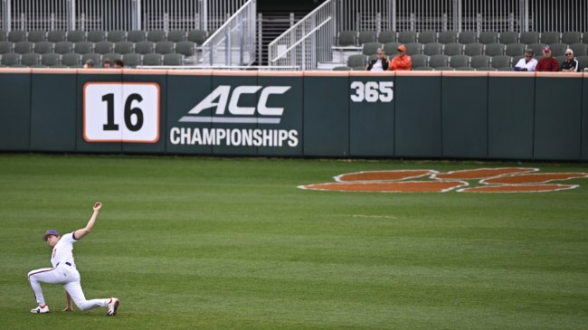 A view of the field at Doug Kingsmore Stadium.