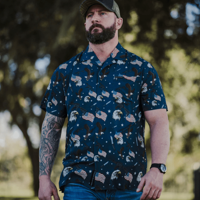 Getaway Button Down - Tac Eagle