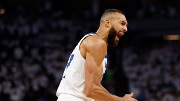 Rudy Gobert Makes Money Gesture That Already Cost Him $100k At Controversial Ref Scott Foster