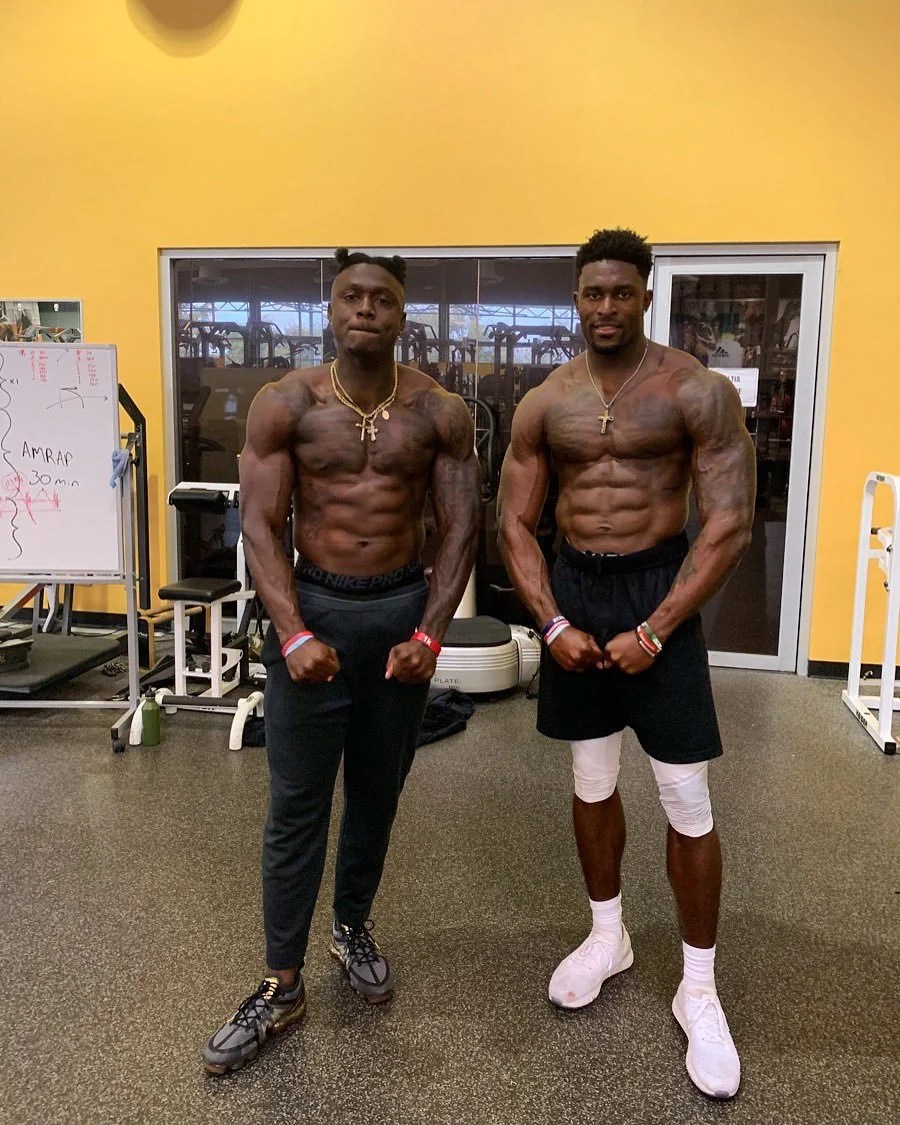 AJ Brown DK Metcalf