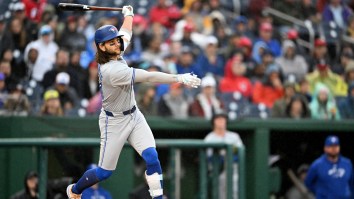 Female Blue Jays Fan Shows Off Massive Shiner After Being Struck By Bo Bichette Line Drive