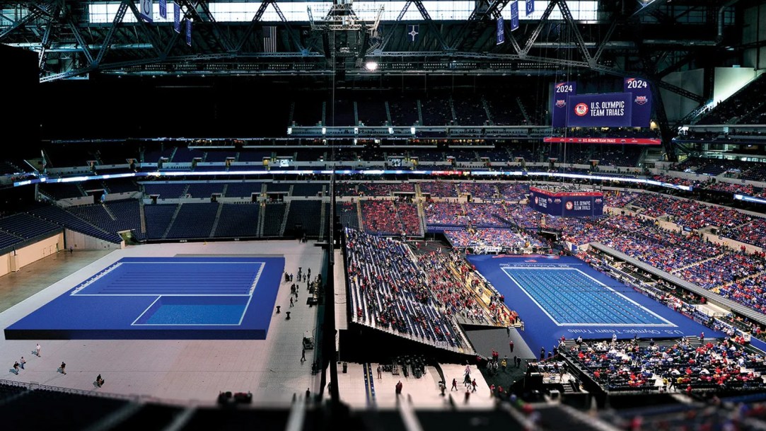 Lucas Oil Stadium Swimming Pool Olympic Trials