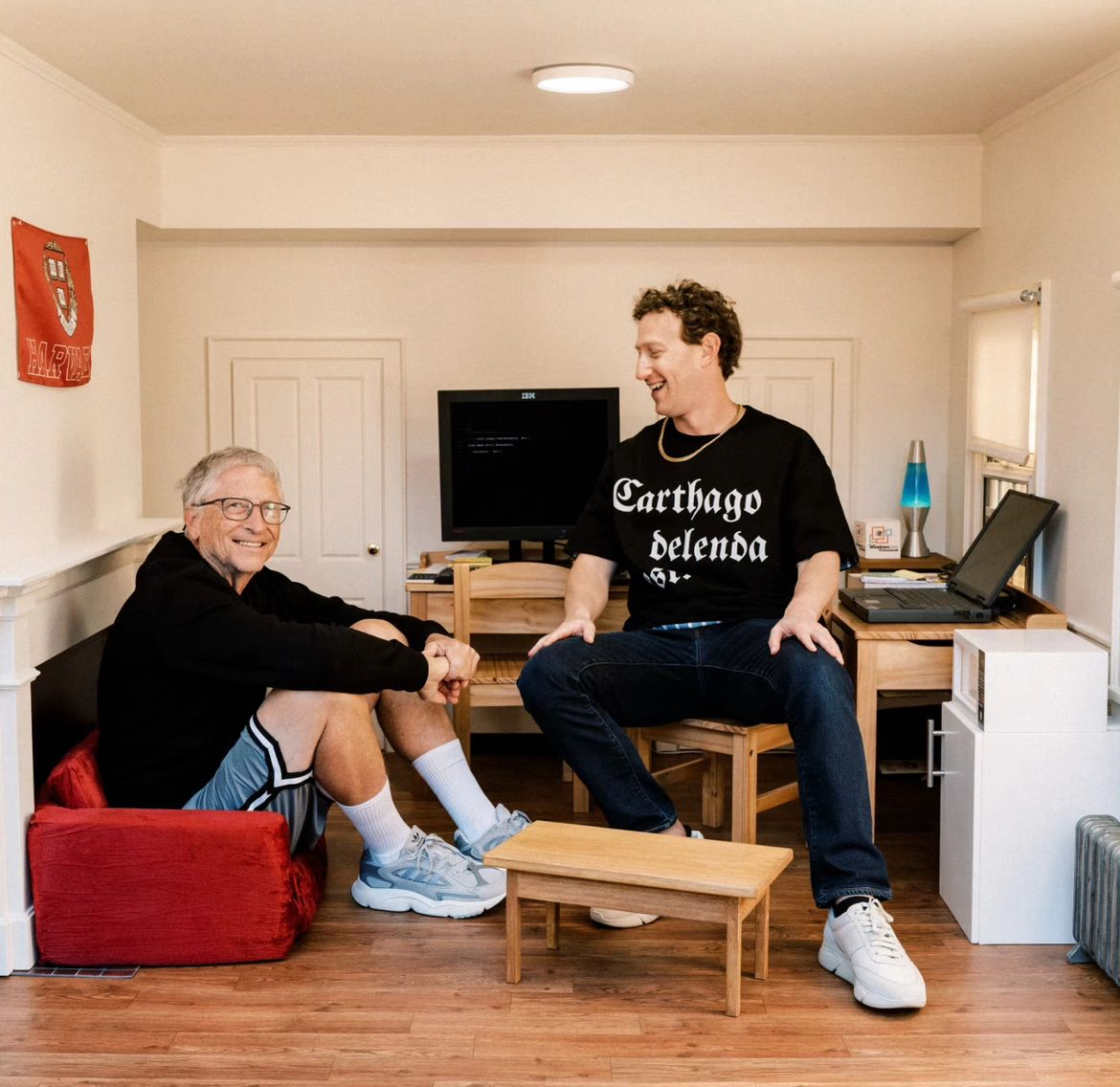 Mark Zuckerberg 40th birthday party rooms