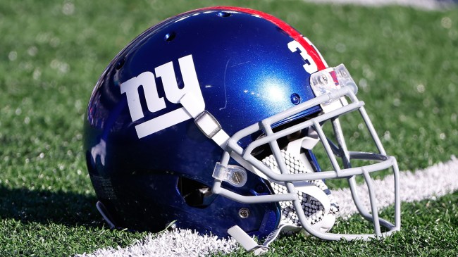 New York Giants helmet