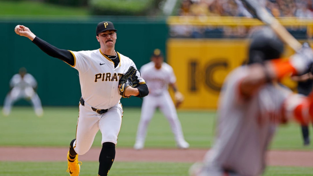 Paul Skenes Slow Mo Viral Pitch