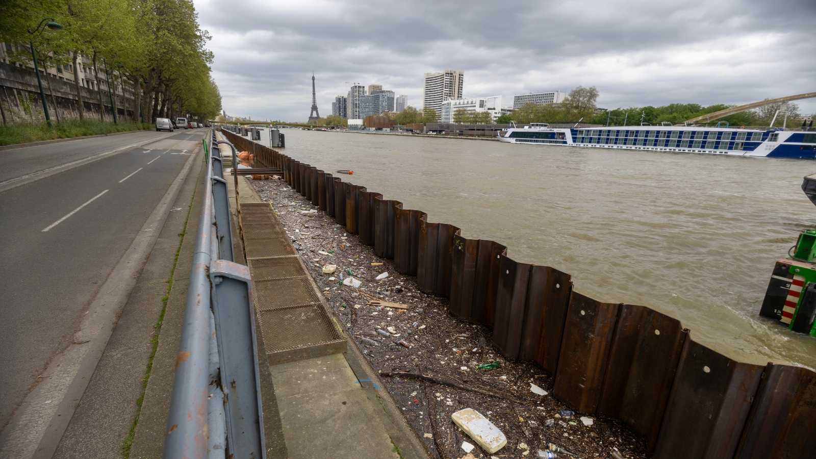 Seine River Paris Olympics swimming course