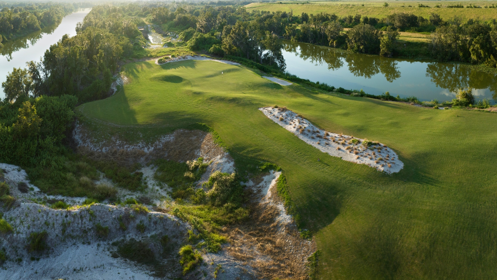 4th green at Streamsong The Chain new 19-hole golf course