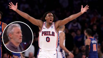 Celebrities Such As Jon Stewart, Tracy Morgan, And Ben Stiller Had Hilarious Reactions To Tyrese Maxey Snatching The Knicks’ Soul