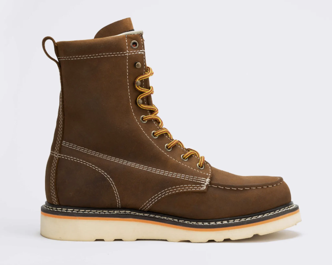 Duradero 8 Inch Moc Toe Boot