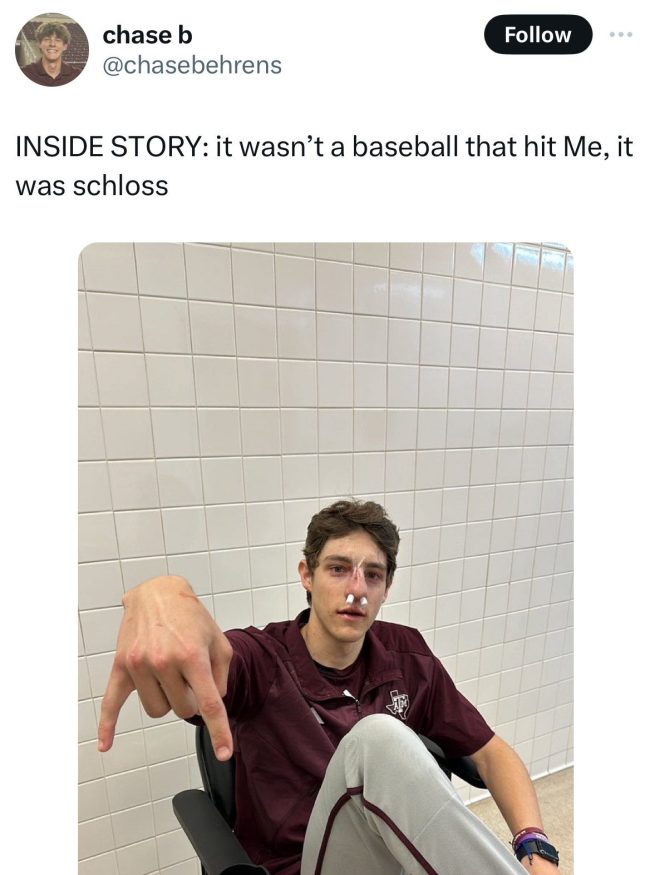 Chase Behrens post on X.