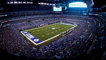 The Colts’ Lucas Oil Stadium Has Been Turned Into Swimming Pools For The Olympic Trials
