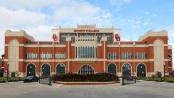 Oklahoma’s Football Stadium Facelift Offers Strange Visual Ahead Of SEC Transition